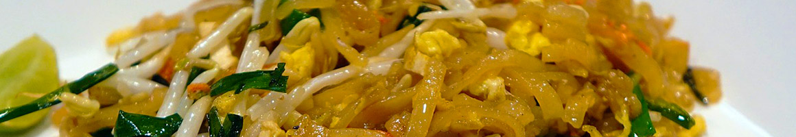 Eating Thai Vegetarian at Ruang Khao restaurant in Silver Spring, MD.